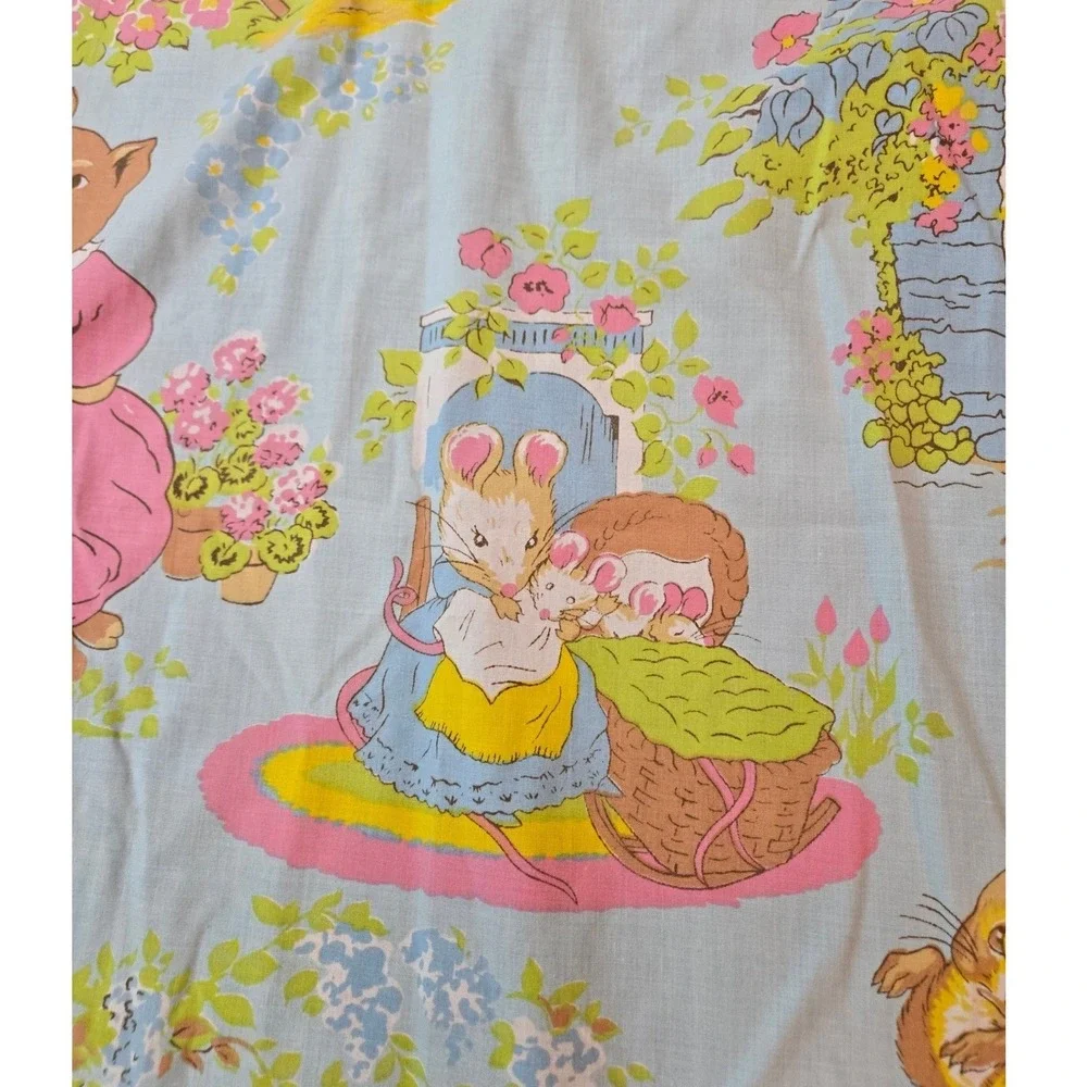 Frederick Warne Beatrix Potter Peter Rabbit Fitted Sheet & Pillowcase‎ Set Good